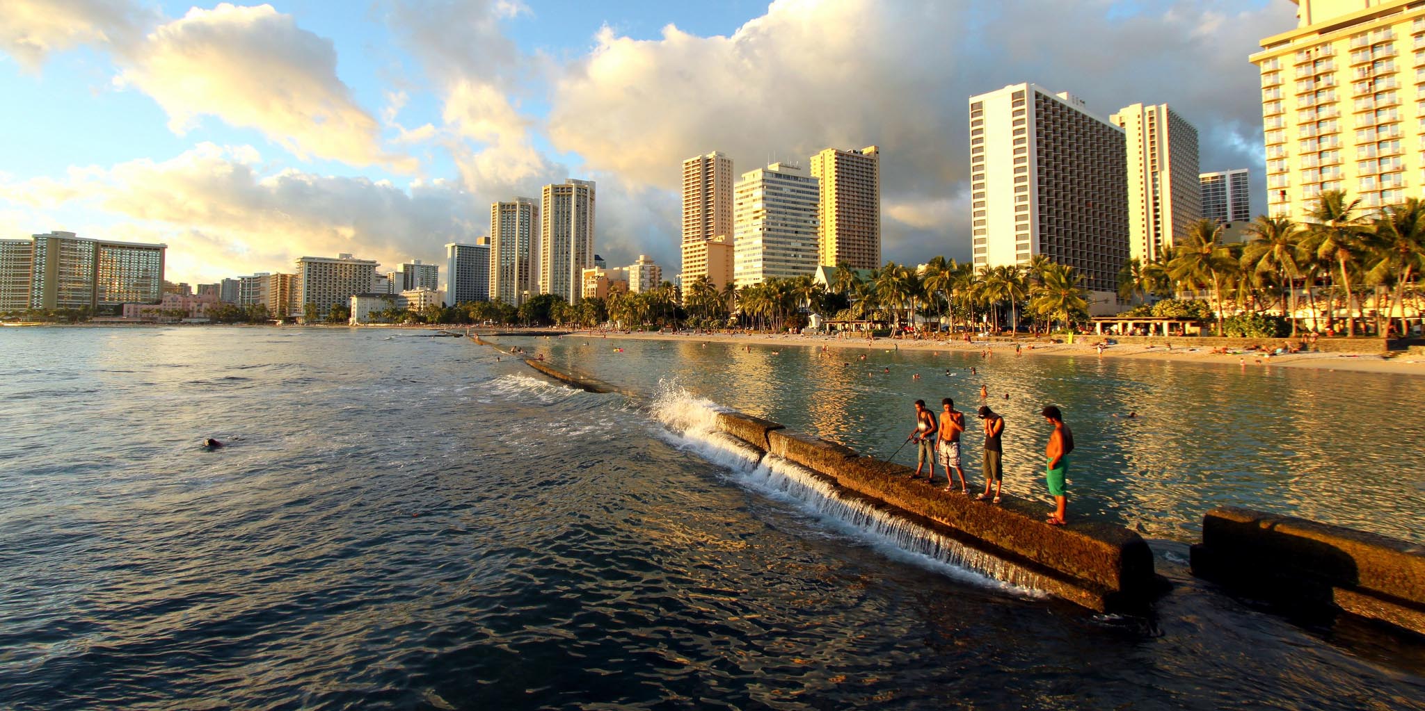 Waikiki beach